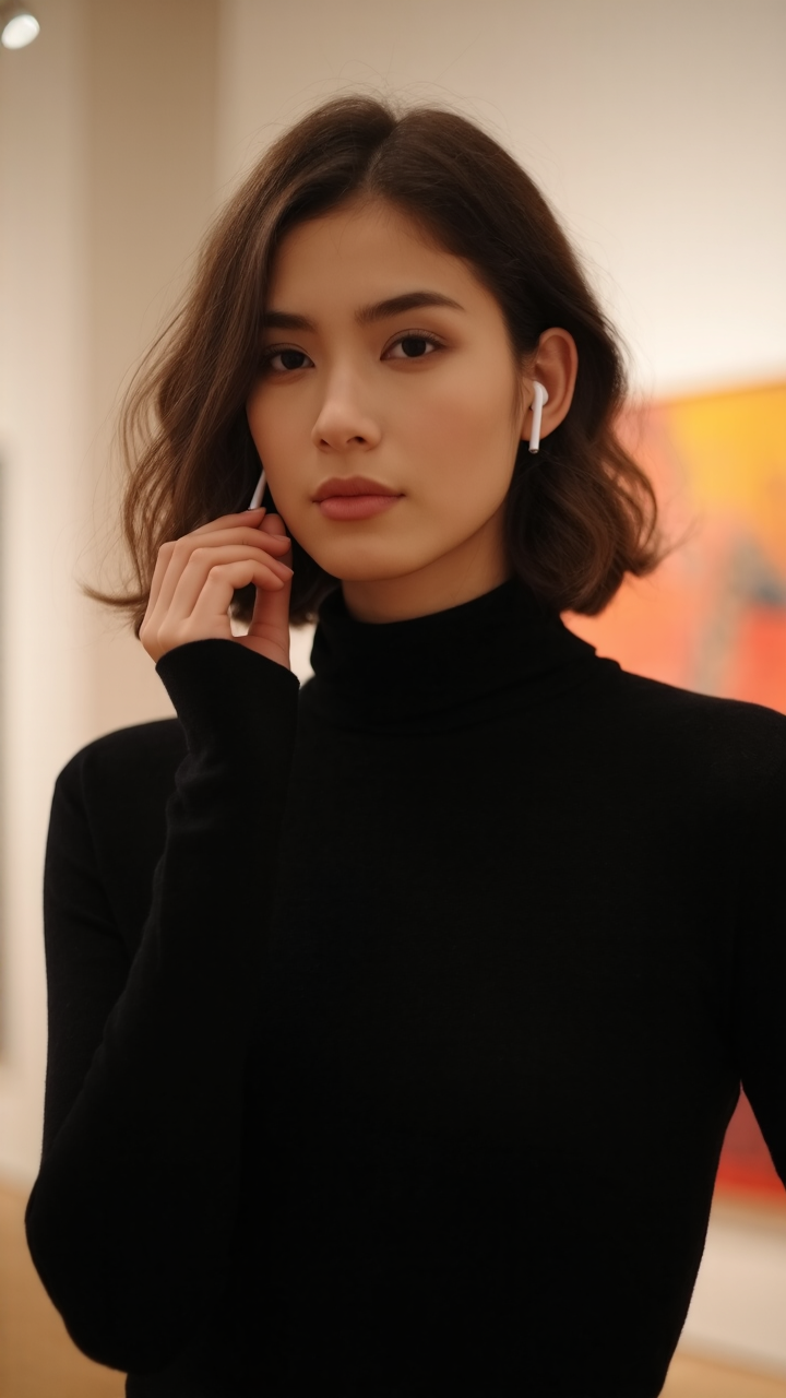 Contemporary Gallery Attendant