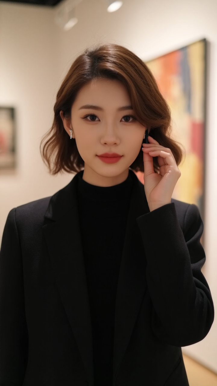 Contemporary Gallery Attendant