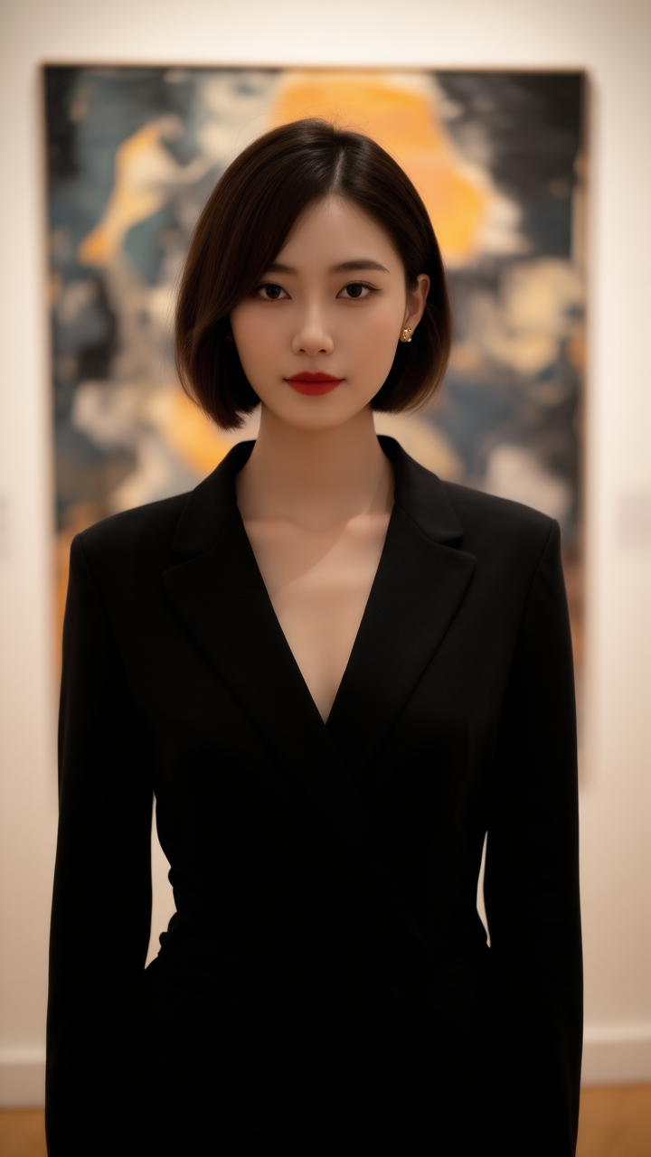 Contemporary Gallery Attendant